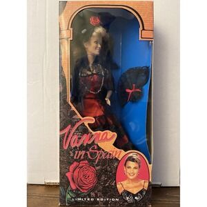 Vanna In Spain 11.5" Vanna White Doll In Fashion Limited Edition Totsy-NEW 1990s